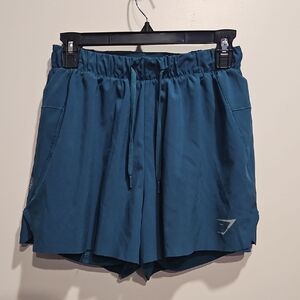 Gymshark Teal Blue Workout Shorts